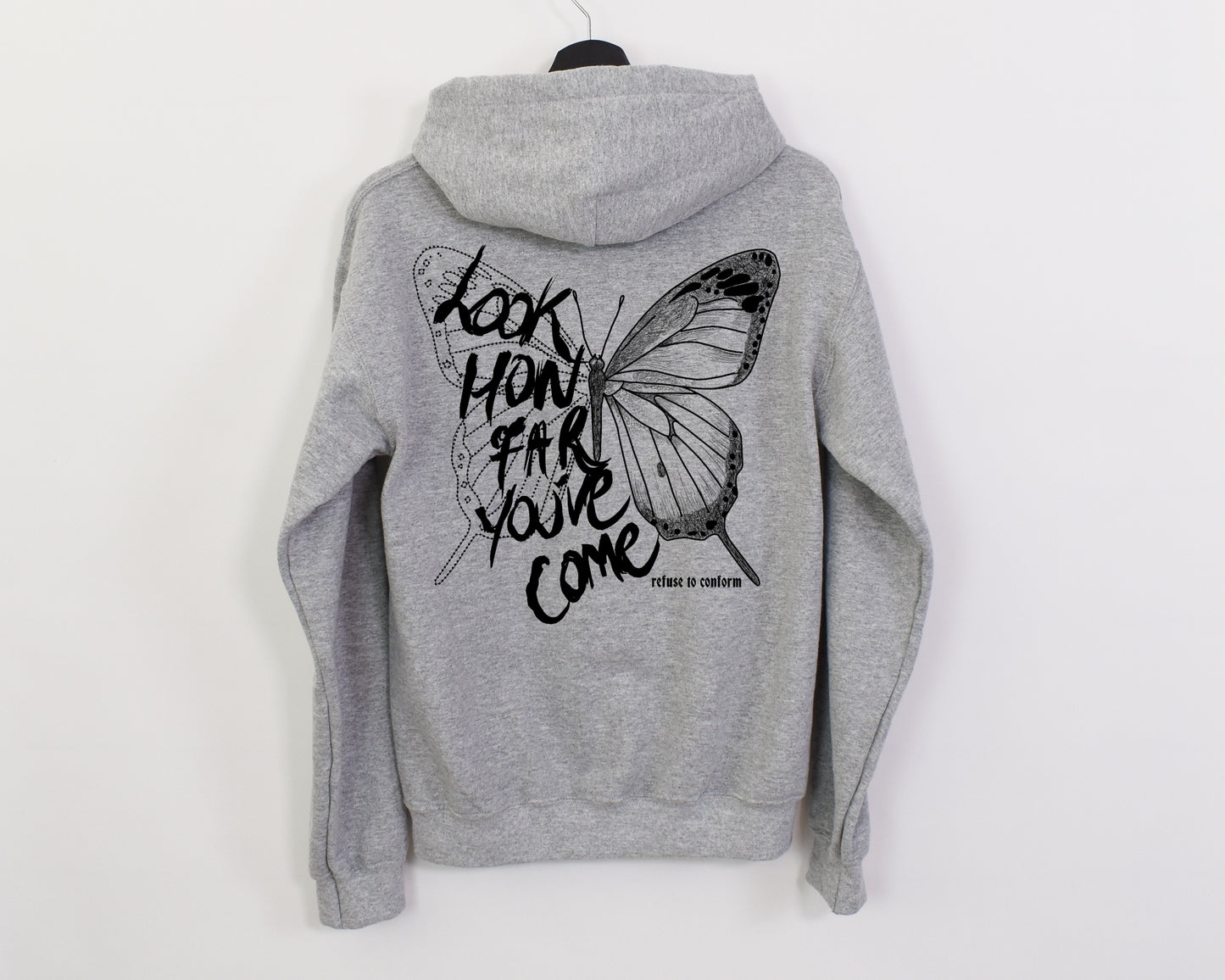 STANDARD LOOK HOW FAR YOU'VE COME HOODIE