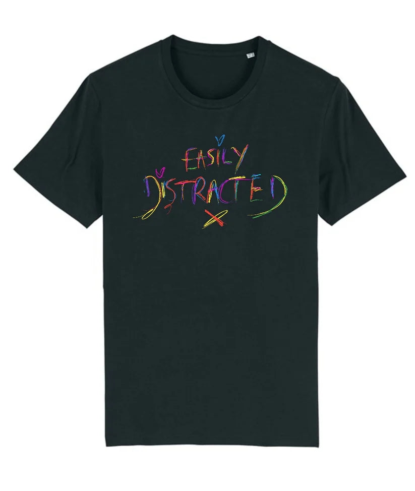 4XL EASILY DISTRACTED TEE