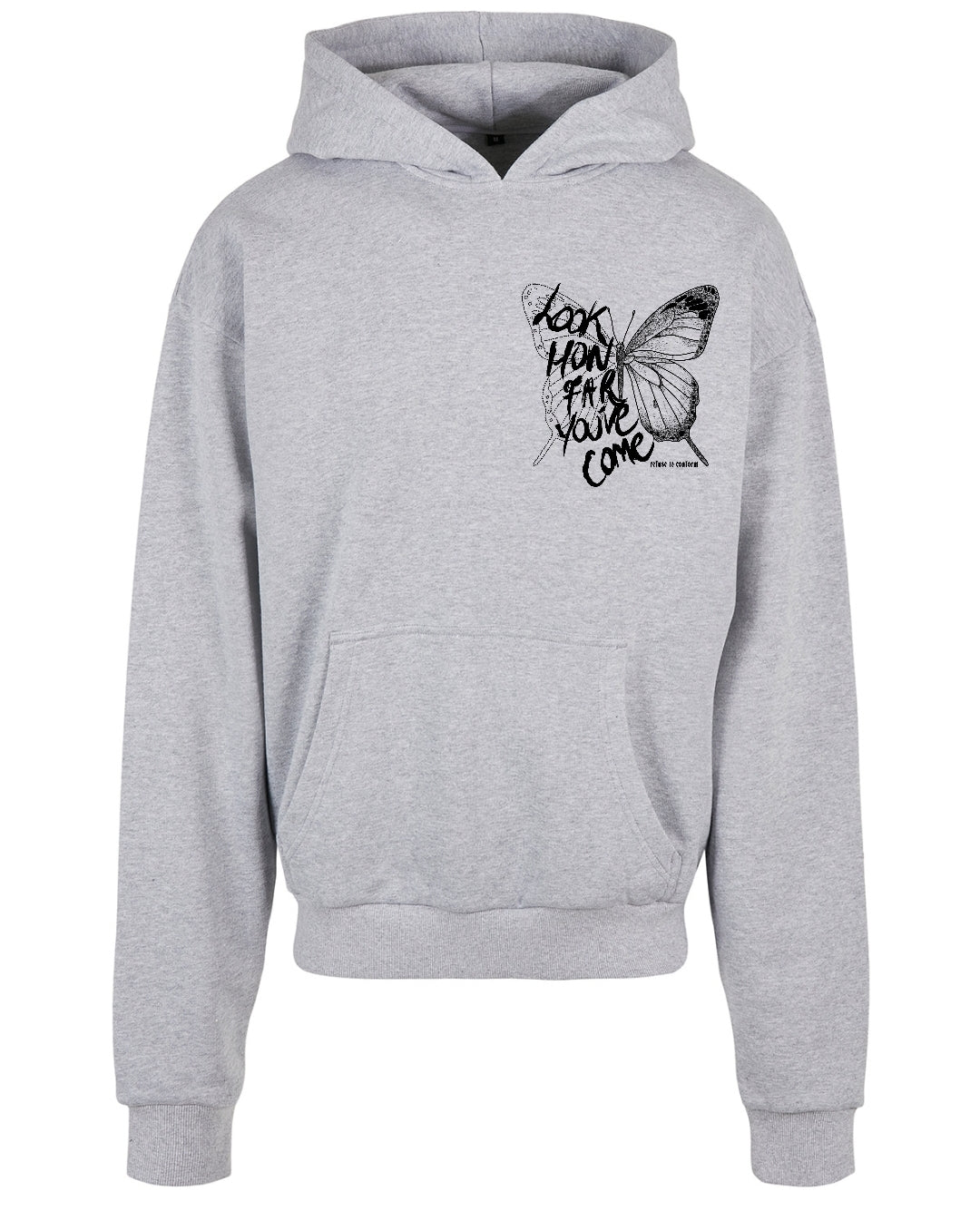 Look How Far You've Come Ultra-Heavy Hoodie by Refuse to Conform Clothing, product image 5