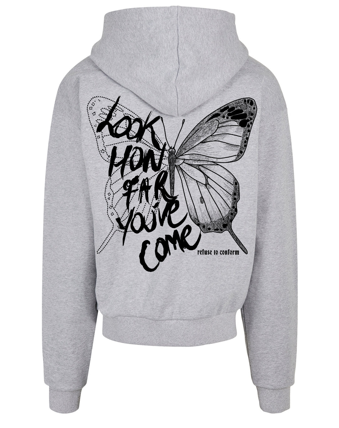 Look How Far You've Come Ultra-Heavy Hoodie by Refuse to Conform Clothing, product image 4