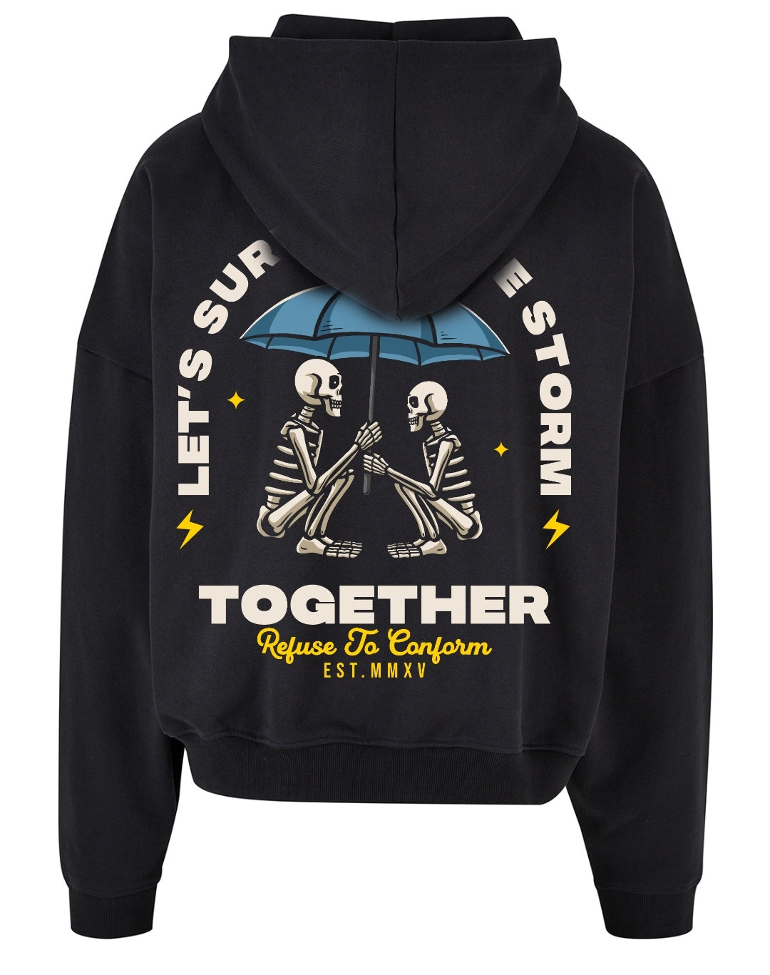 Storm Ultra-Heavy Hoodie by Refuse to Conform Clothing, product image 5