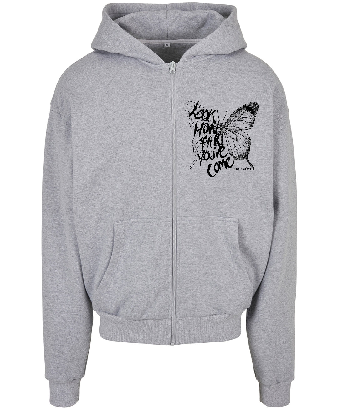 Look How Far You've Come Ultra-Heavy Zoodie by Refuse to Conform Clothing, product image 1