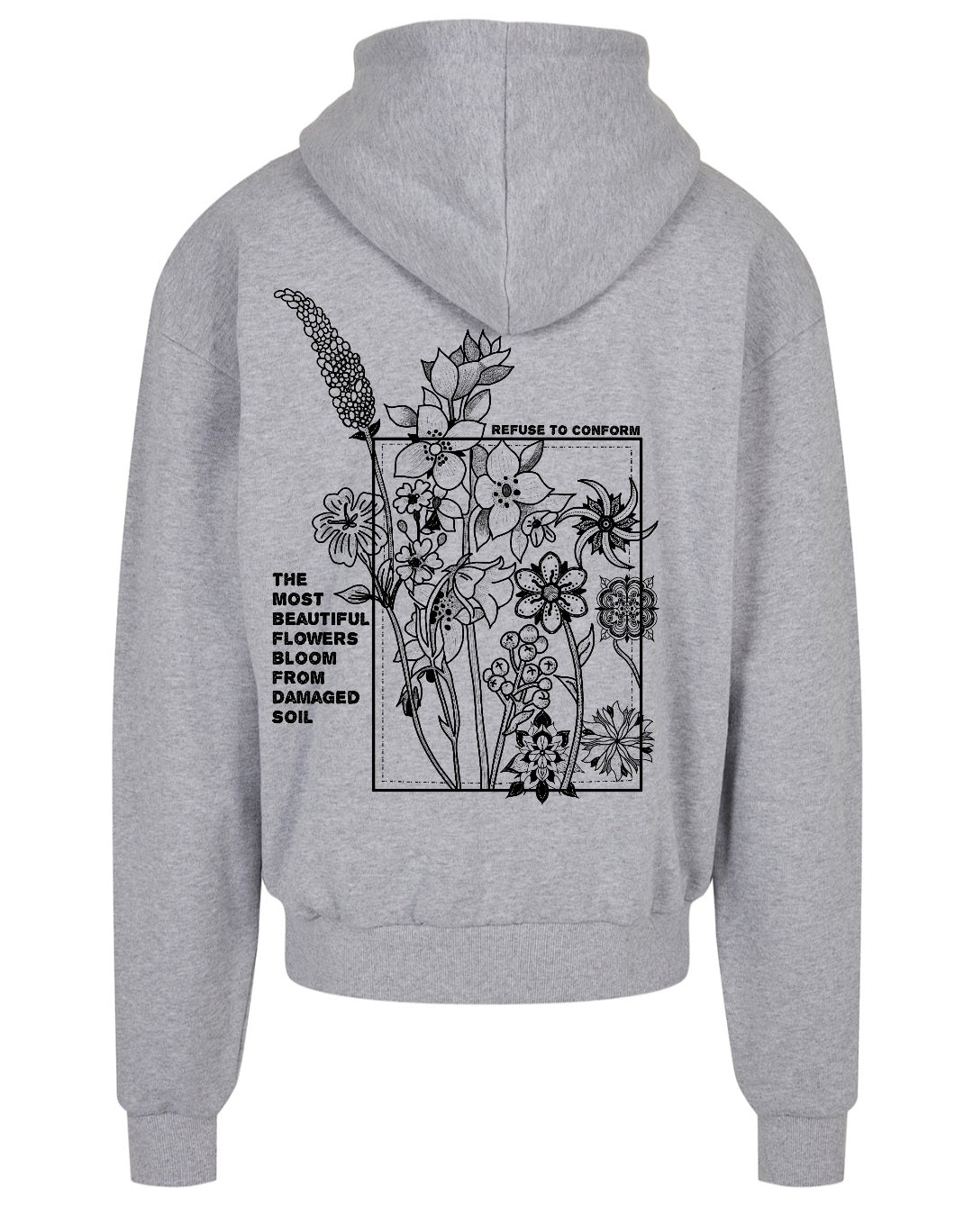 DELUXE FLOWERS ULTRA-HEAVY HOODIE