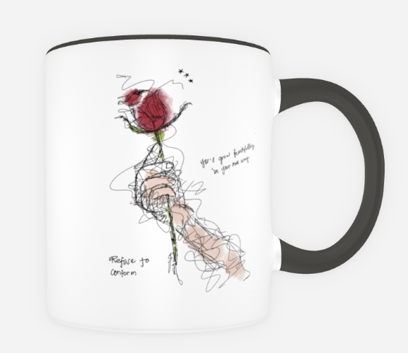 REFUSE TO CONFORM MUG