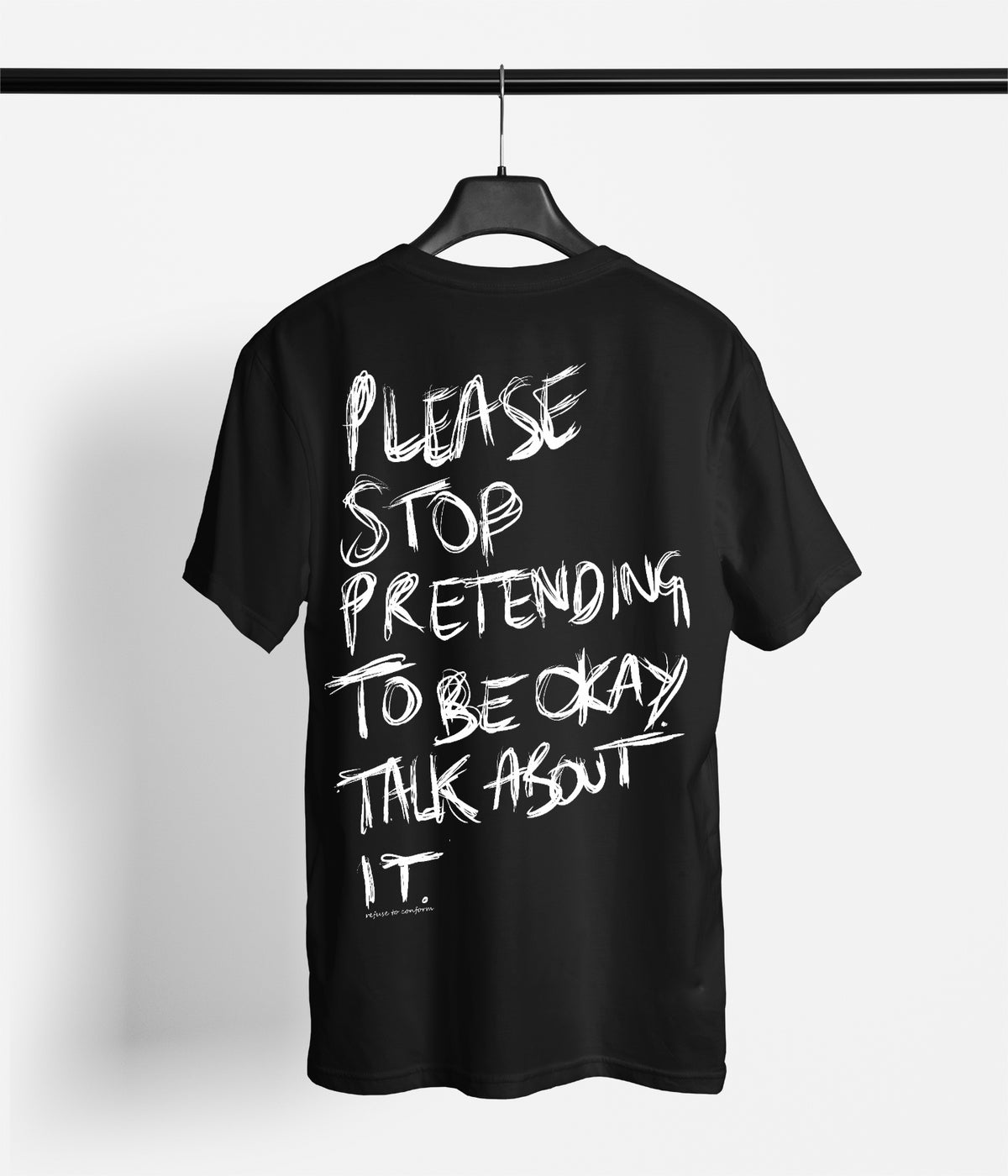 Talk About It Tee by Refuse to Conform Clothing, product image 2