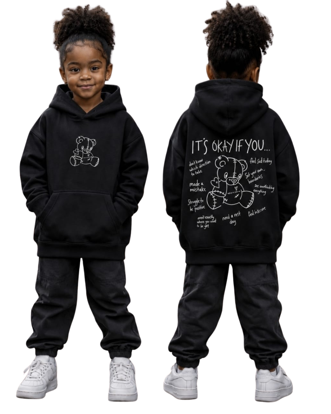 KIDS TEDDY COSY HOODIE