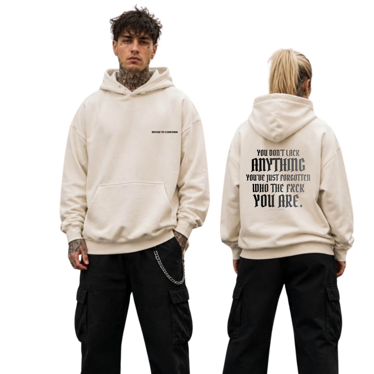 DELUXE YOU DON'T LACK ANYTHING ULTRA-HEAVY HOODIE