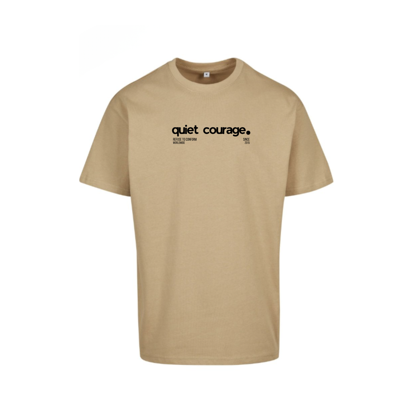 QUIET COURAGE CLASSIC OVERSIZED TEE