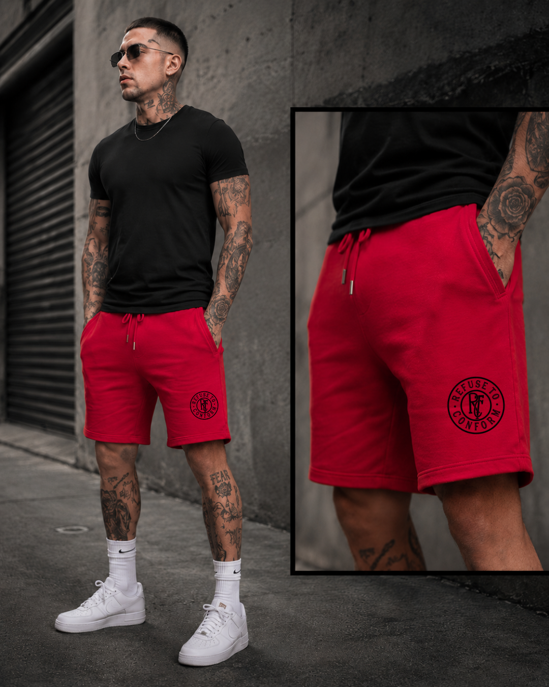 CIRCULAR COMFORT SHORTS