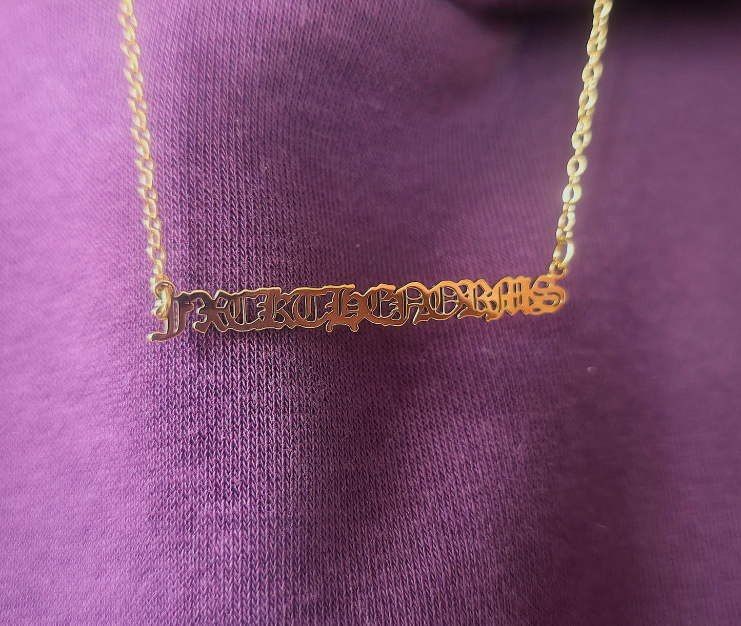 FXCK THE NORMS NECKLACE