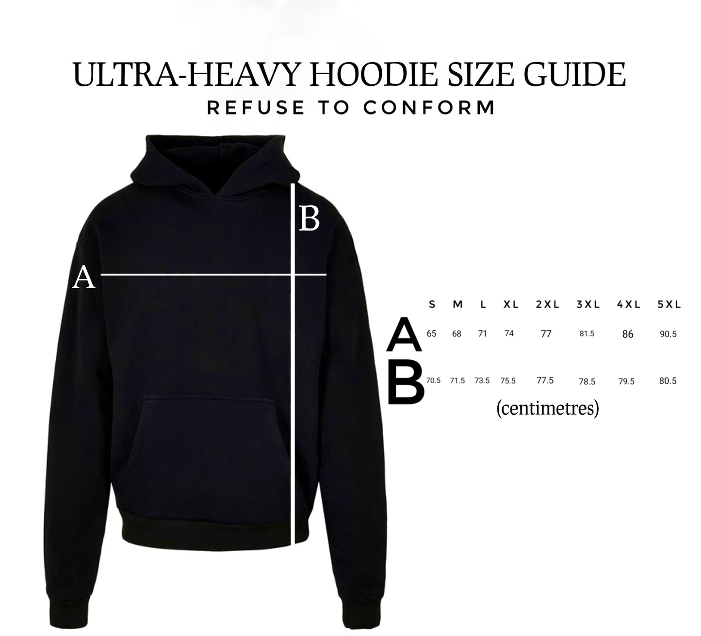 BEAUTIFUL CHAOS ULTRA-HEAVY HOODIE