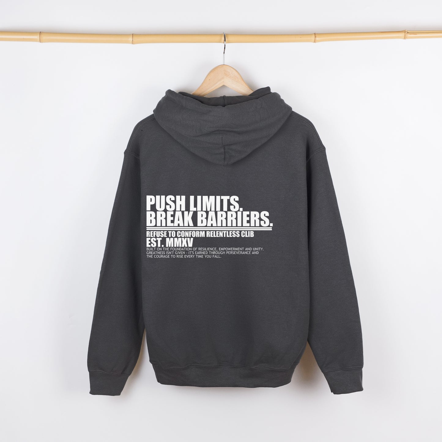 PUSH LIMITS BOXY HOODIE