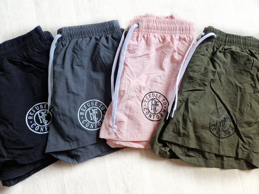 CIRCULAR SWIM SHORTS