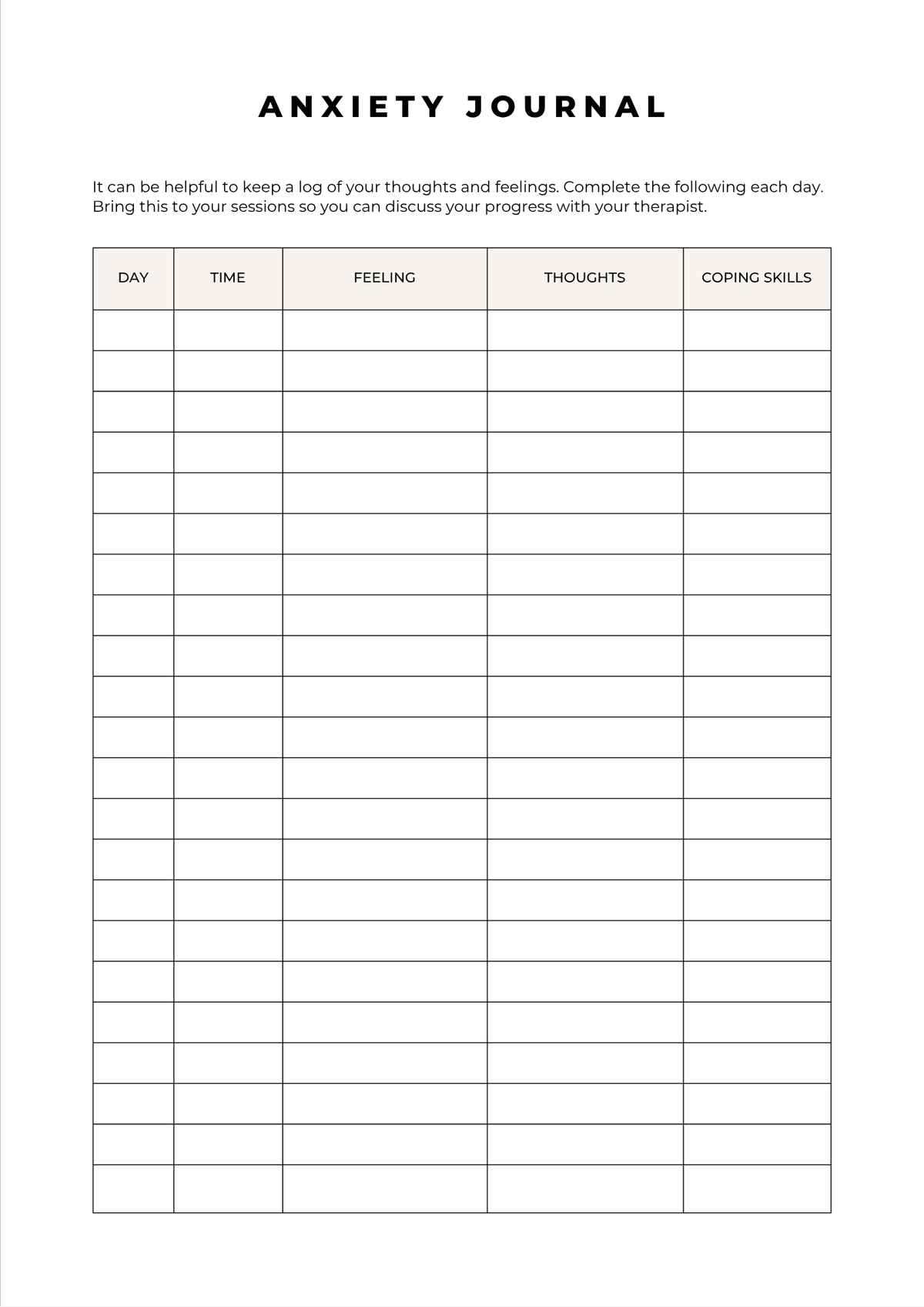 Digital Printable Wellbeing Journal - product image 2