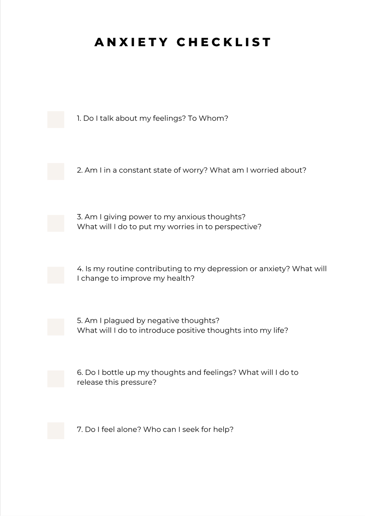 Digital Printable Wellbeing Journal - product image 4