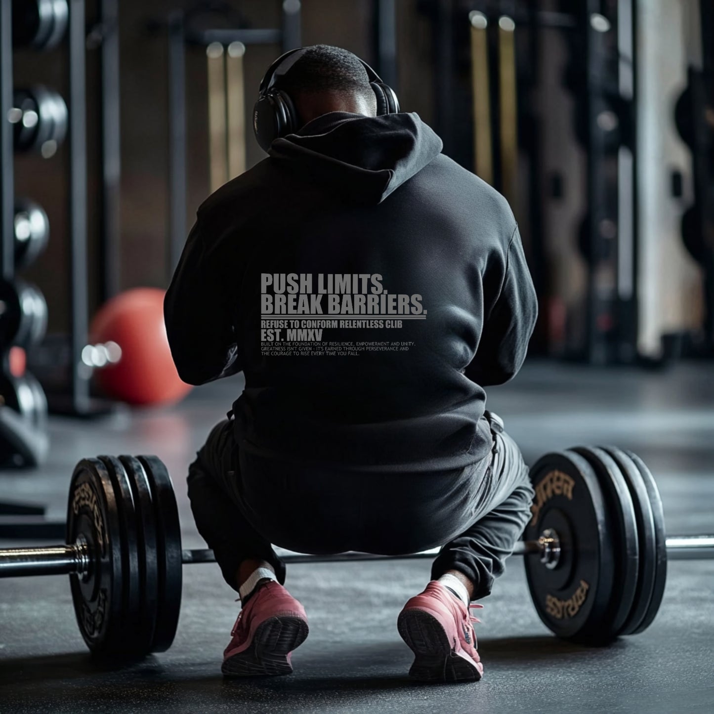 PUSH LIMITS BOXY HOODIE