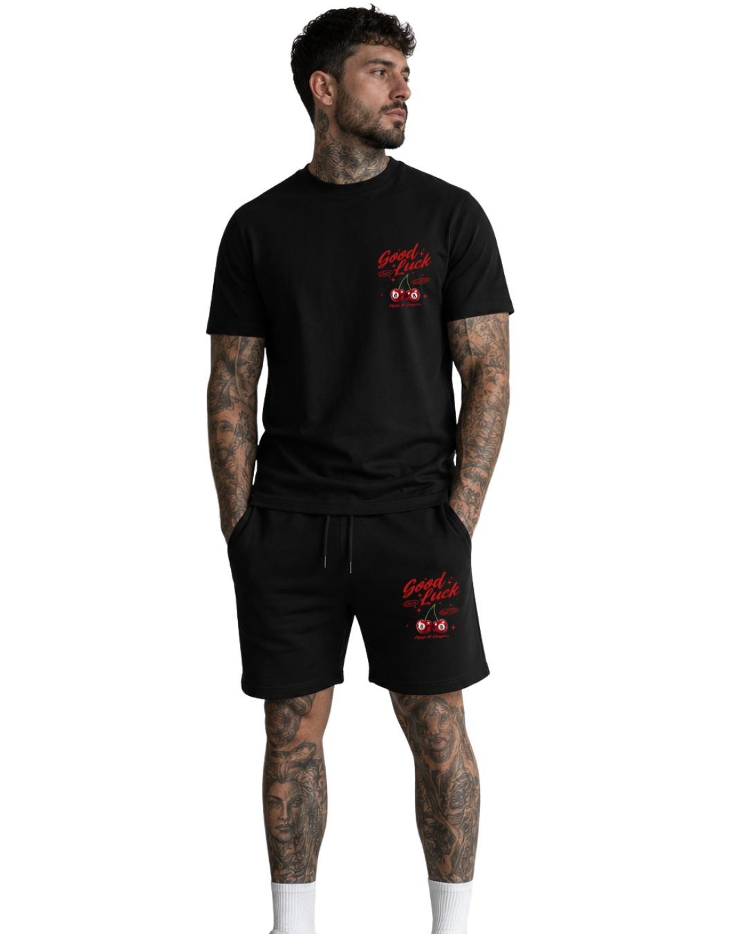 CHERRY COMFORT SHORTS