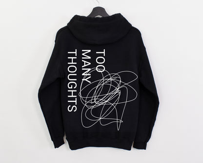 Lightweight Too Many Thoughts Hoodie by Refuse to Conform Clothing, product image 2