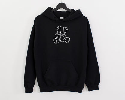 Lightweight Teddy Hoodie by Refuse to Conform Clothing, product image 2