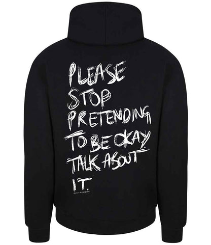 Lightweight Talk About It Hoodie by Refuse to Conform Clothing, product image 2