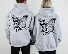 Lightweight Look How Far You've Come Hoodie by Refuse to Conform Clothing, product image 1