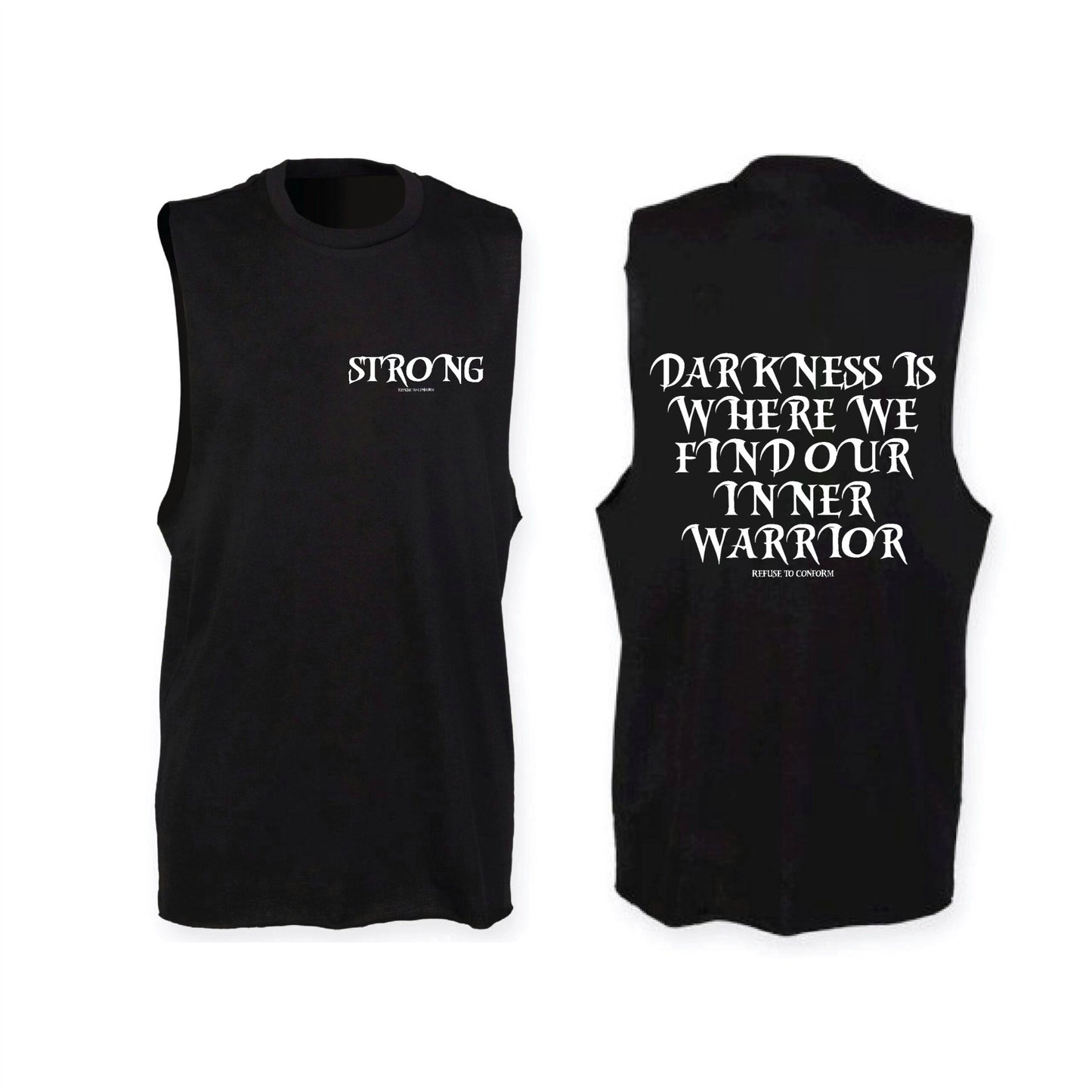 STRONG SLASHED VEST