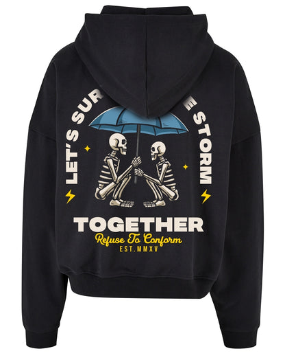 Storm Ultra-Heavy Hoodie by Refuse to Conform Clothing, product image 5