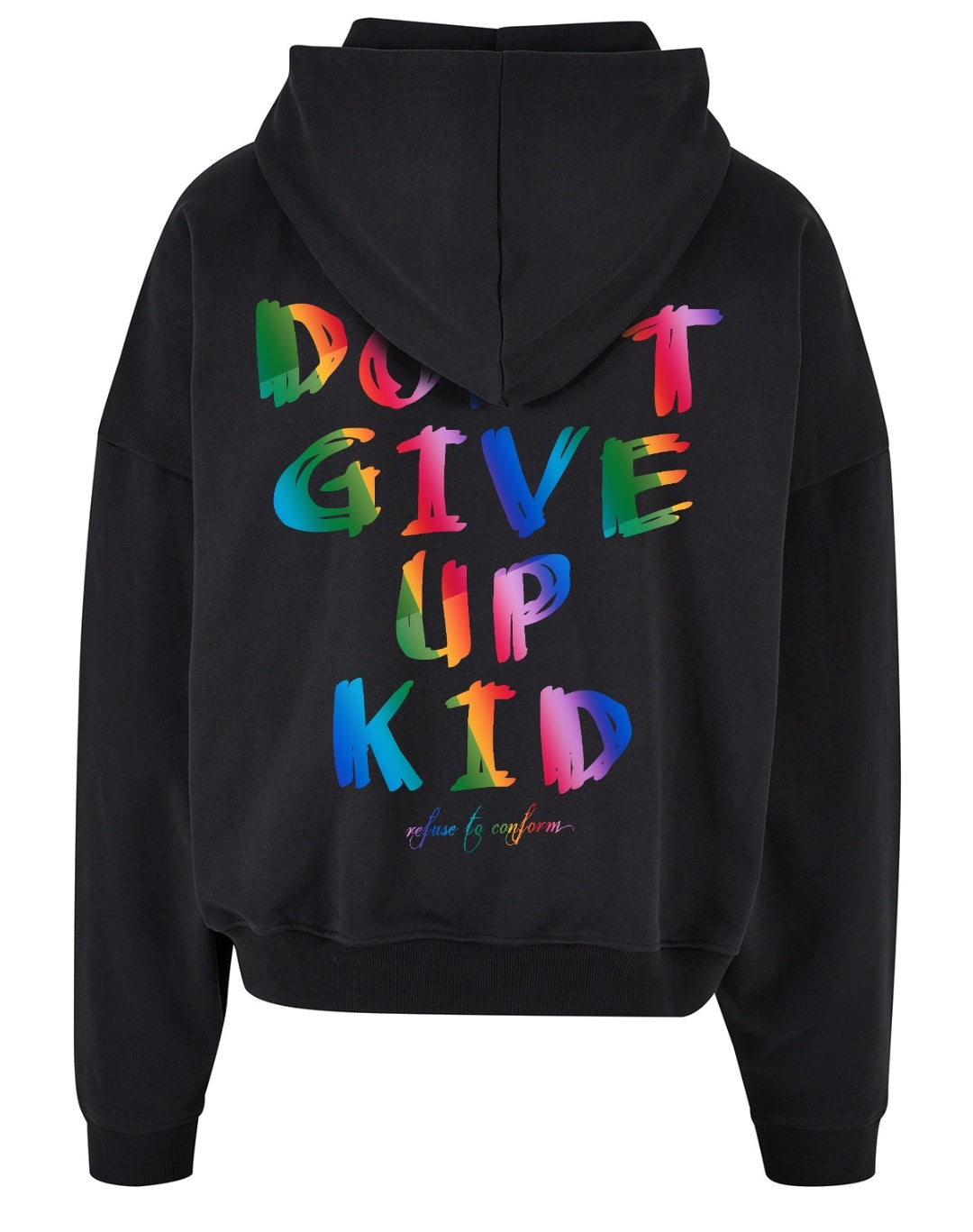 DON'T GIVE UP KID ULTRA-HEAVY HOODIE