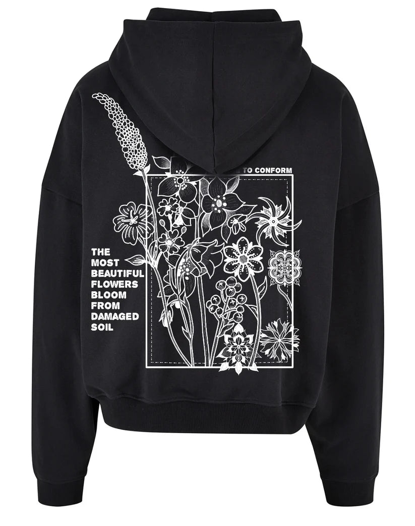 FLOWERS ULTRA-HEAVY HOODIE