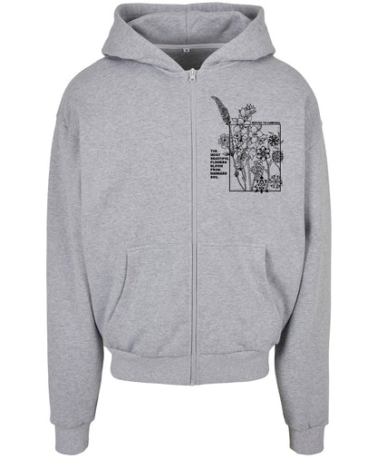 Flowers Ultra-Heavy Zoodie by Refuse to Conform Clothing, product image 1