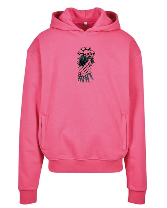 DELUXE PINK RIP ULTRA-HEAVY HOODIE