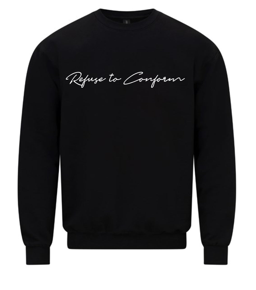 BLACK SIGNATURE SWEATSHIRT