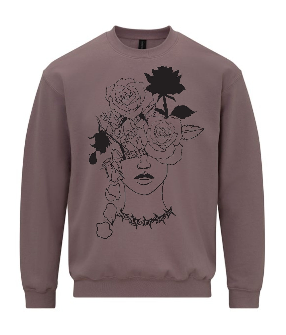 MOCHA BEAUTIFUL CHAOS SWEATSHIRT