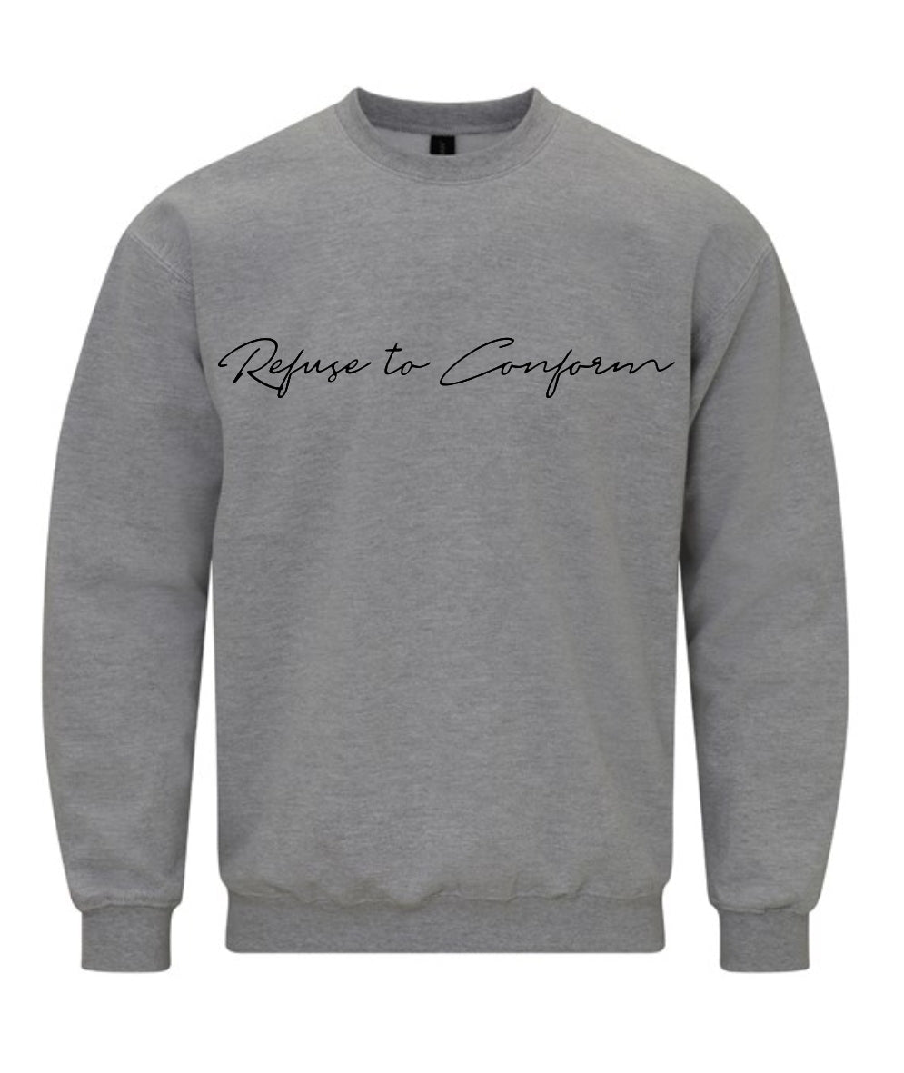 GREY SIGNATURE SWEATSHIRT