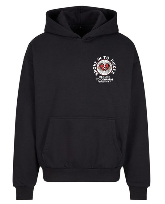 DELUXE BROKE IN TO PIECES ULTRA-HEAVY HOODIE