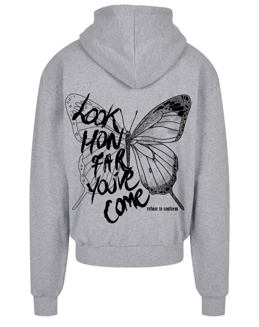 DELUXE LOOK HOW FAR YOU'VE COME ULTRA-HEAVY HOODIE