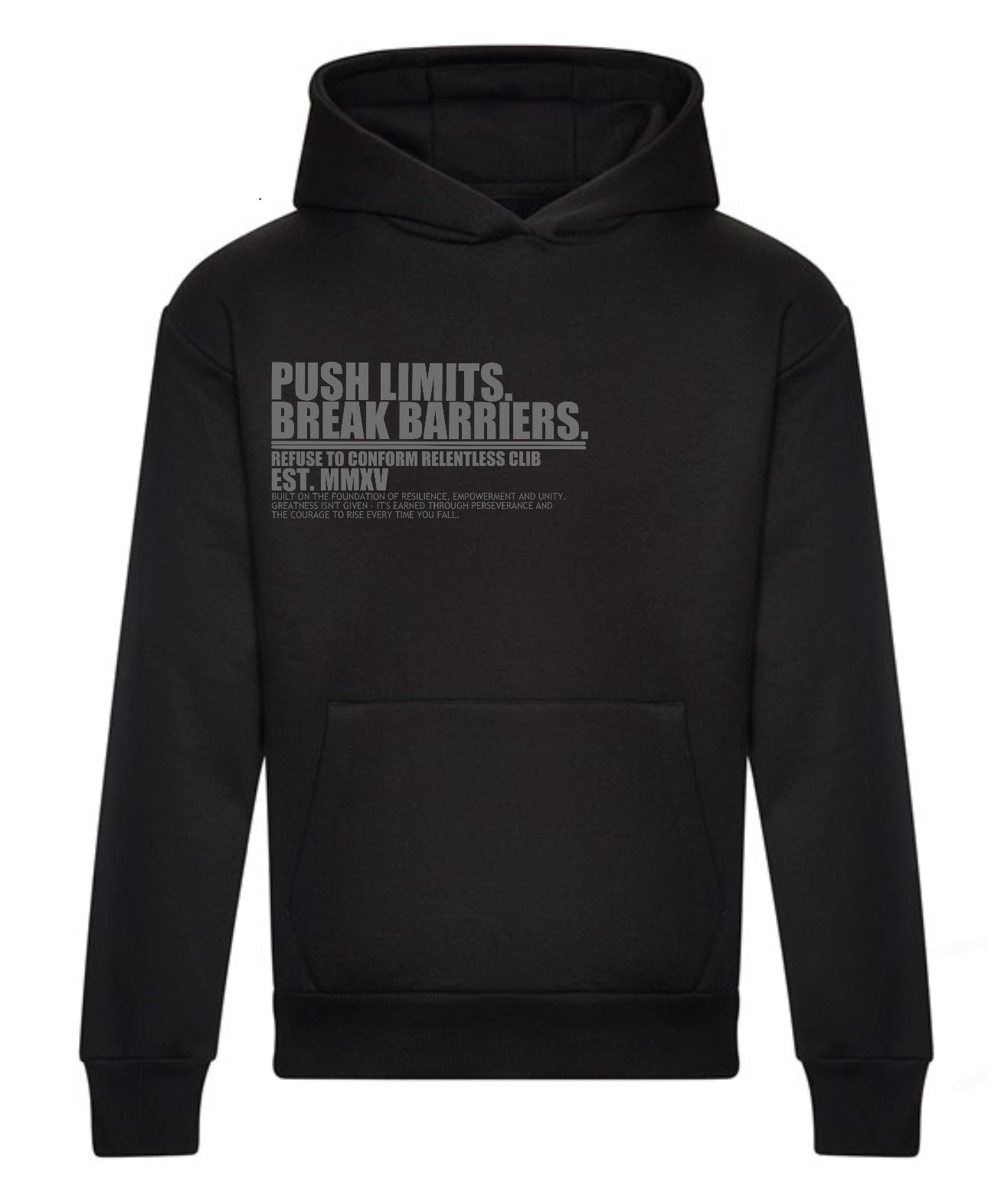 PUSH LIMITS BOXY HOODIE