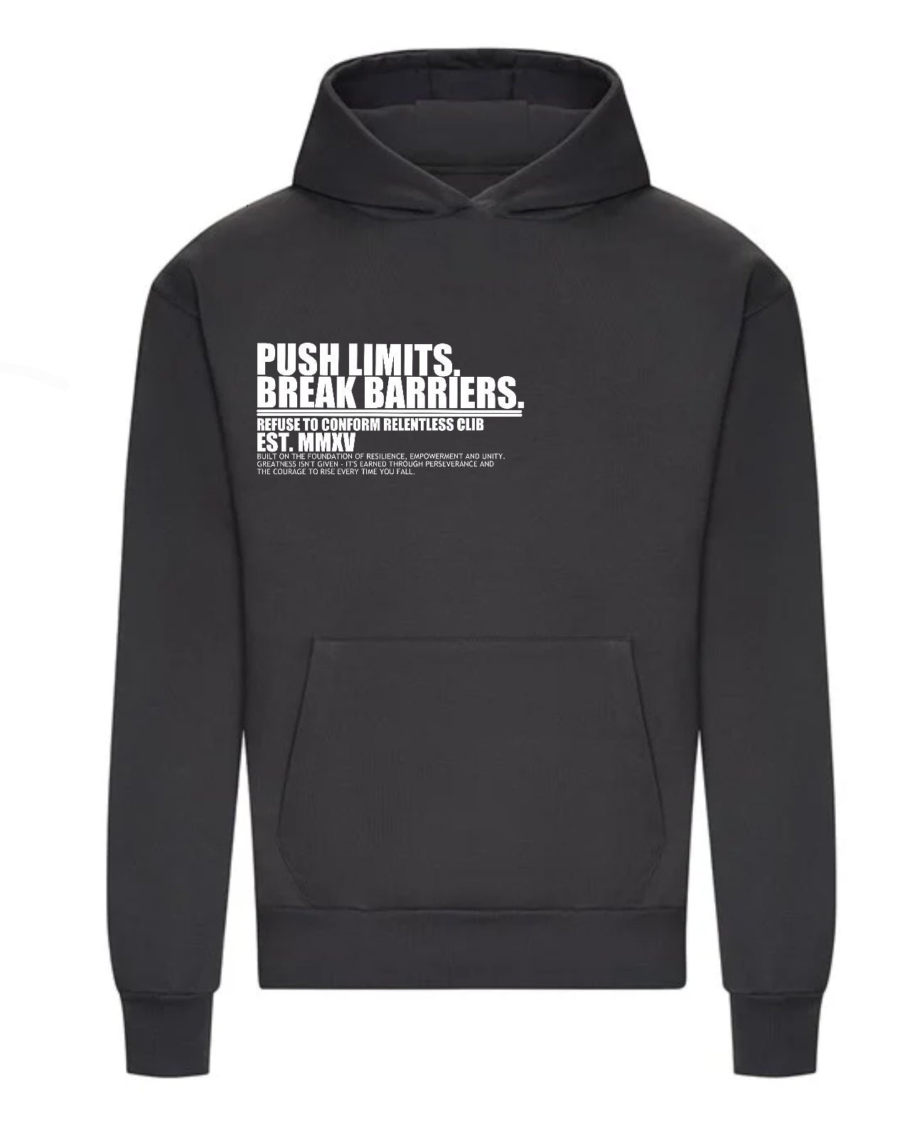 PUSH LIMITS BOXY HOODIE