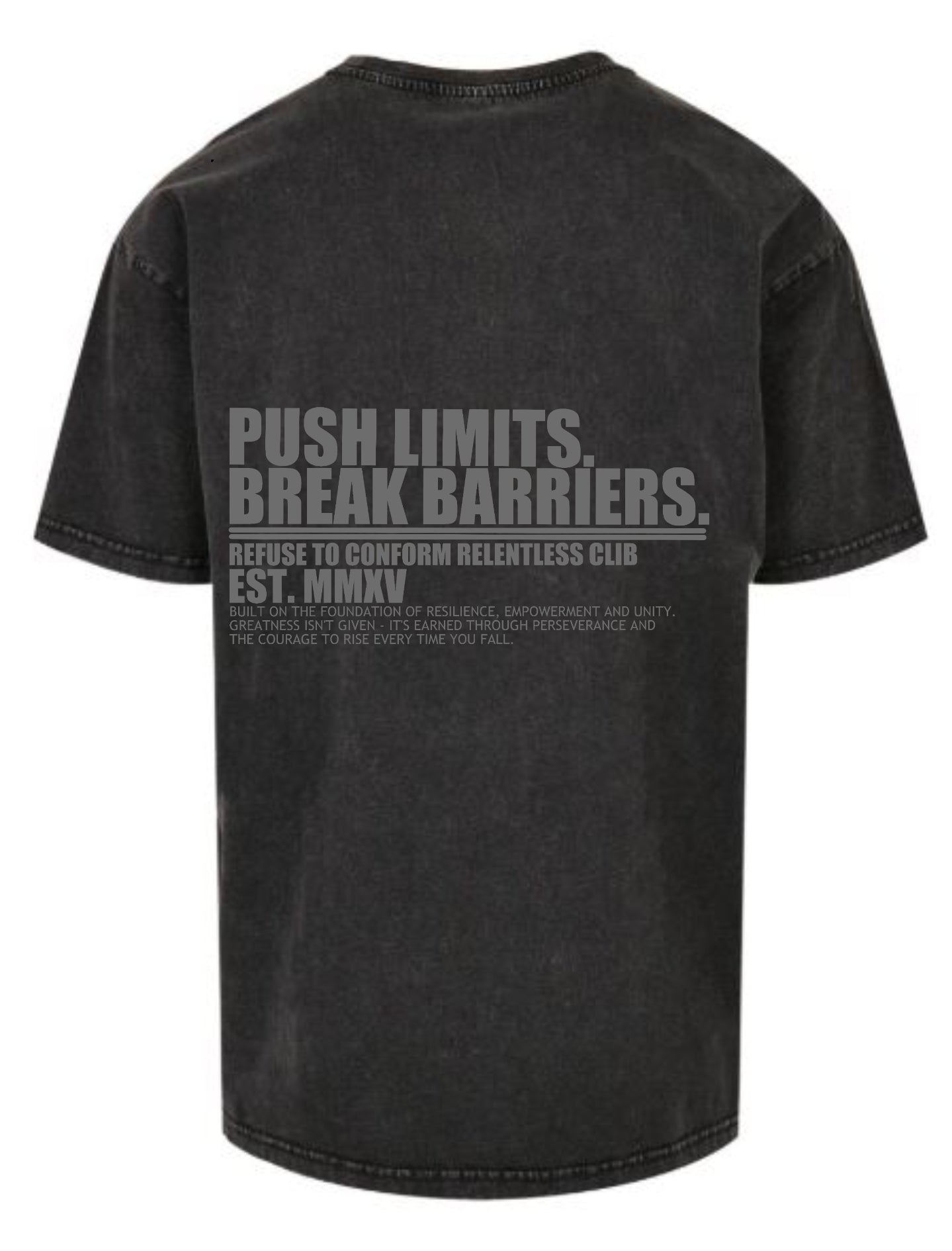 PUSH LIMITS OVERSIZED TEE