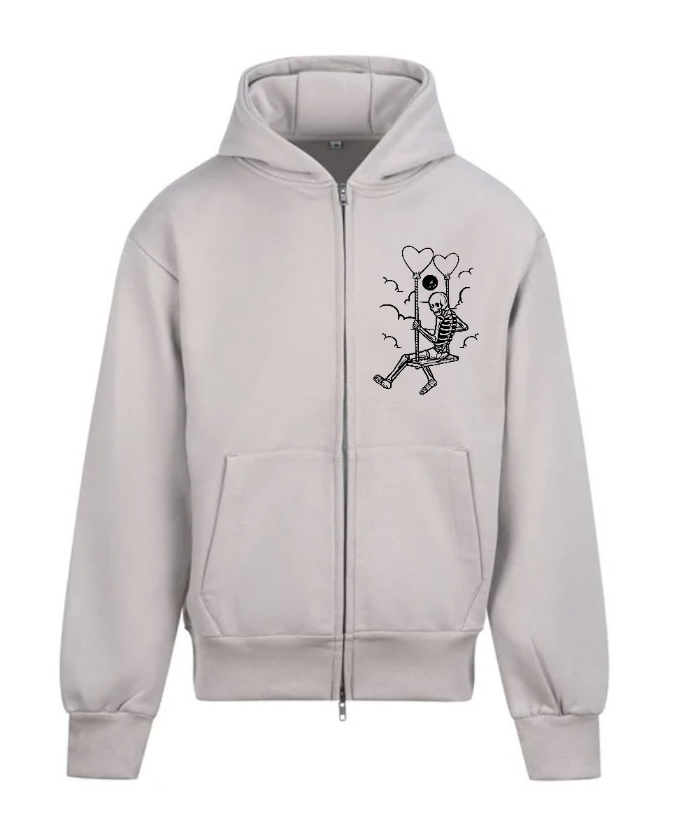 EVERYTHING IS GONNA BE OKAY HEAVYWEIGHT DOUBLE ZIP ZOODIE