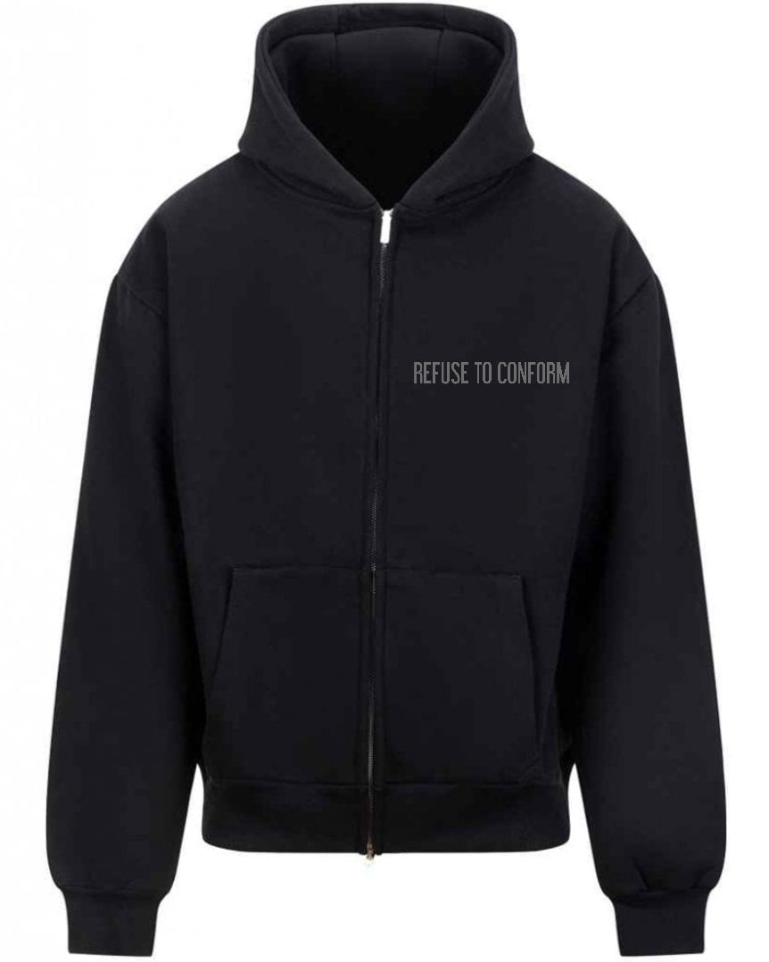 STATEMENT HEAVYWEIGHT DOUBLE ZIP ZOODIE