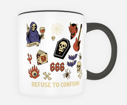 Lost Soul Mug by Refuse to Conform Clothing, product image 2