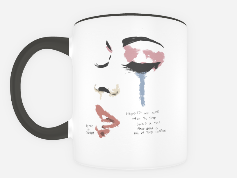 REFUSE TO CONFORM MUG