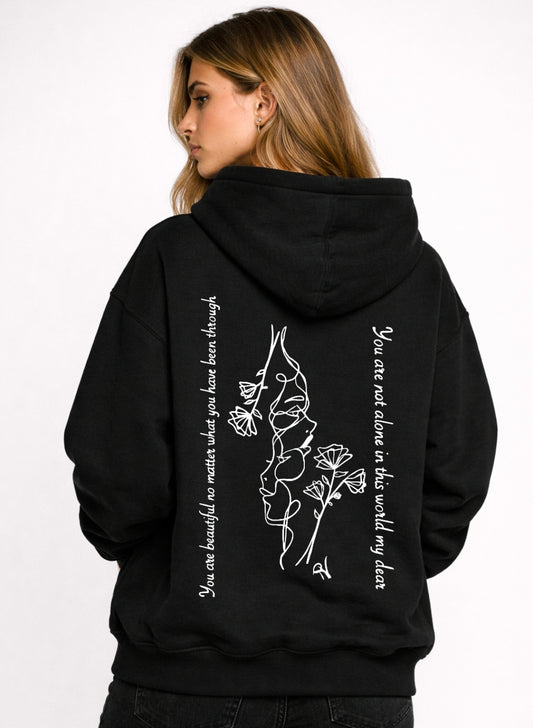 YOU ARE NOT ALONE ULTRA-HEAVY HOODIE