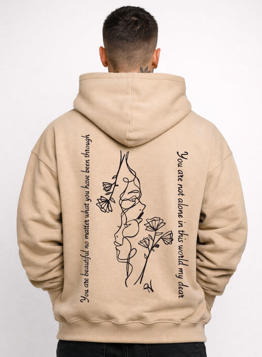 YOU ARE NOT ALONE ULTRA-HEAVY HOODIE