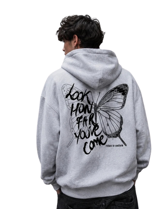 LOOK HOW FAR YOU'VE COME ULTRA-HEAVY HOODIE