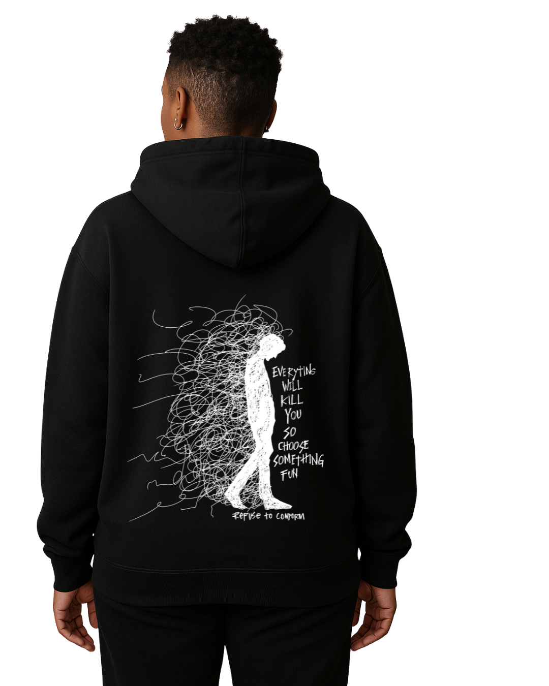 EVERYTHING WILL KILL YOU SO CHOOSE SOMETHING FUN ULTRA-HEAVY HOODIE