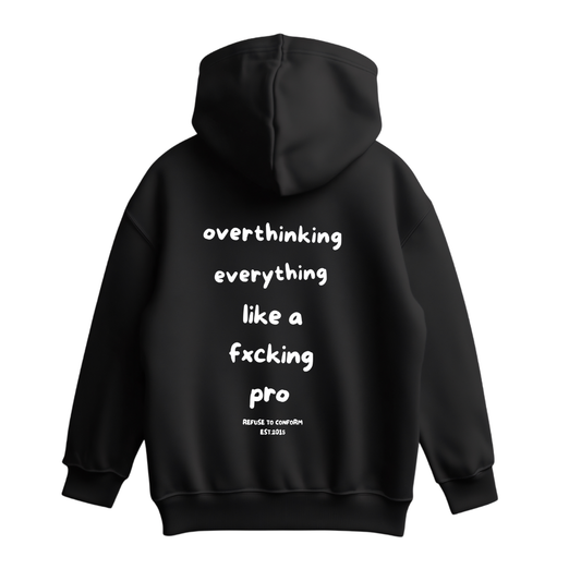 OVERTHINKING CLOUD HUG DOUBLE ZIP ZOODIE