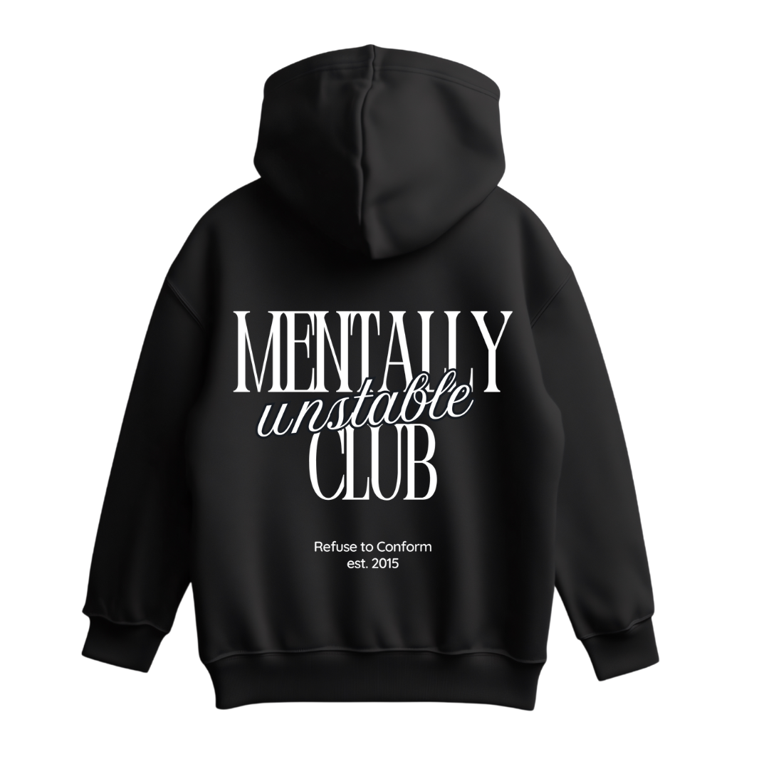 MENTALLY UNSTABLE CLUB CLOUD HUG DOUBLE ZIP ZOODIE