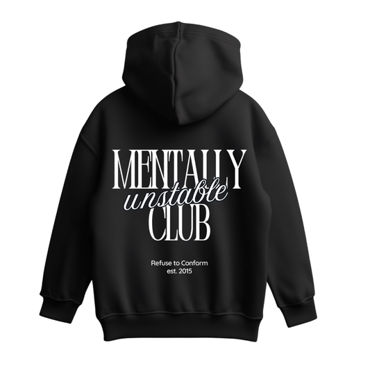 MENTALLY UNSTABLE CLUB CLOUD HUG DOUBLE ZIP ZOODIE